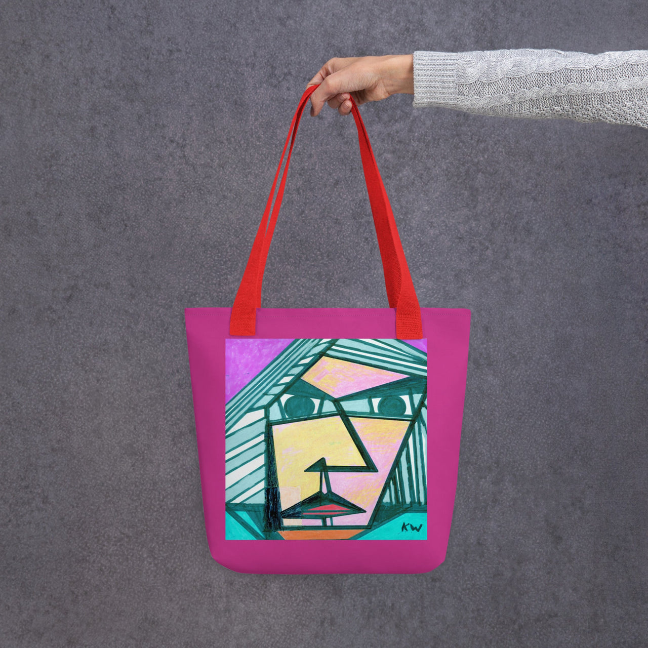 KW Gallery Signature Tote Bag 34 – Elevate Your Style! 👜 - Winter Sunshine Marketplace