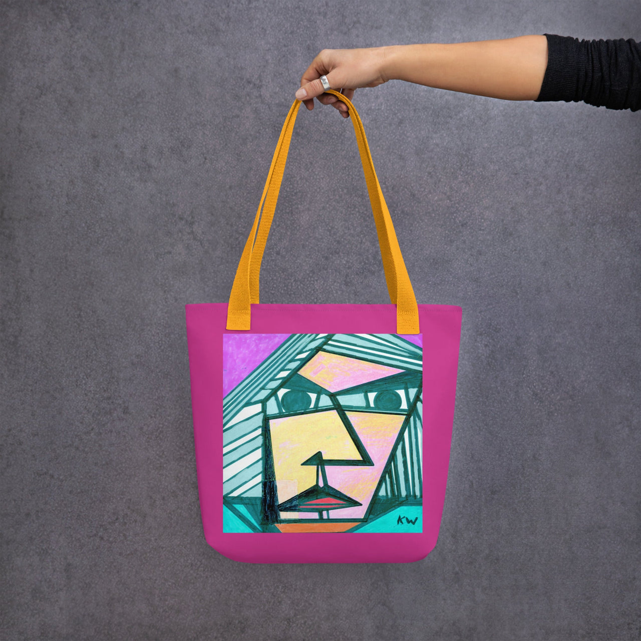 KW Gallery Signature Tote Bag 34 – Elevate Your Style! 👜 - Winter Sunshine Marketplace