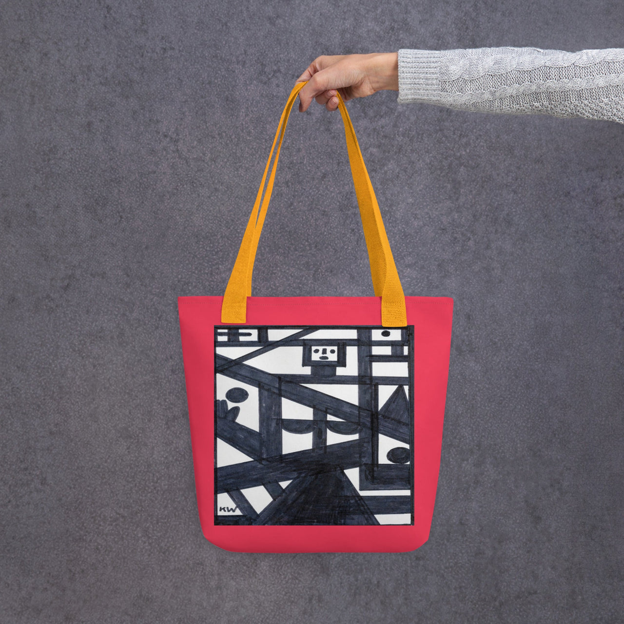 KW Gallery Signature Tote Bag 35 – Elevate Your Style! 👜 - Winter Sunshine Marketplace