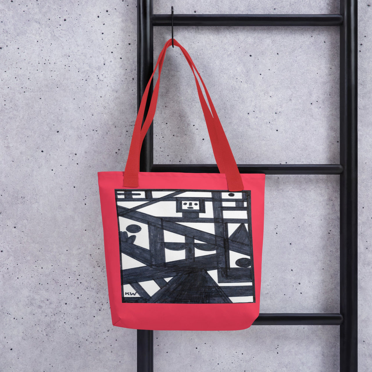 KW Gallery Signature Tote Bag 35 – Elevate Your Style! 👜 - Winter Sunshine Marketplace