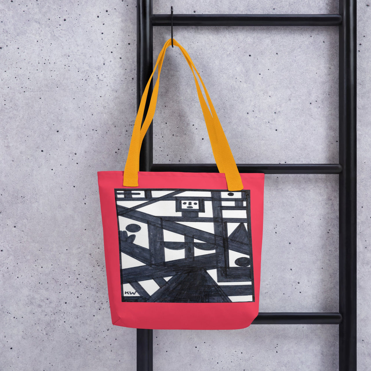 KW Gallery Signature Tote Bag 35 – Elevate Your Style! 👜 - Winter Sunshine Marketplace