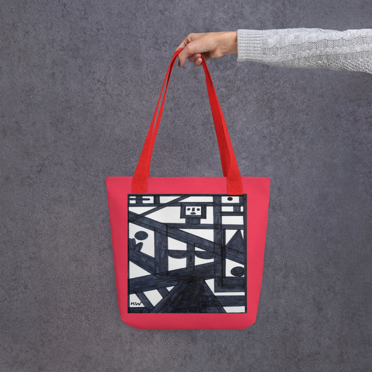 KW Gallery Signature Tote Bag 35 – Elevate Your Style! 👜 - Winter Sunshine Marketplace