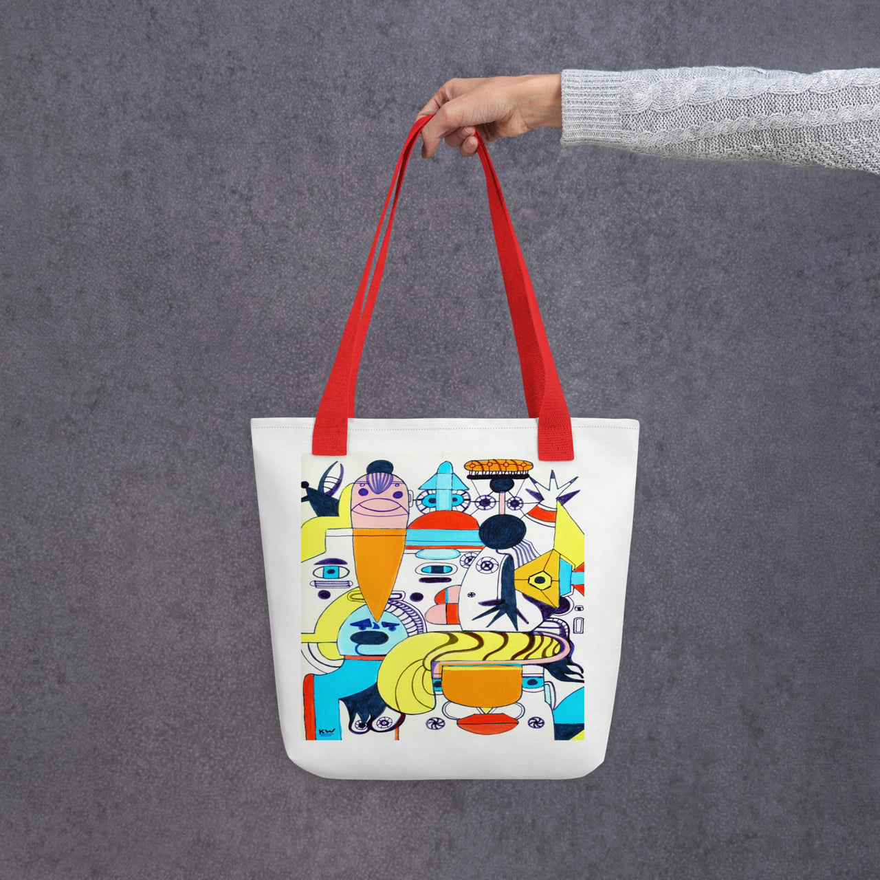 KW Gallery Signature Tote Bag 37 – Elevate Your Style! 👜 - Winter Sunshine Marketplace