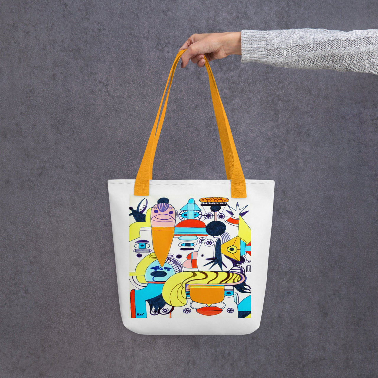 KW Gallery Signature Tote Bag 37 – Elevate Your Style! 👜 - Winter Sunshine Marketplace