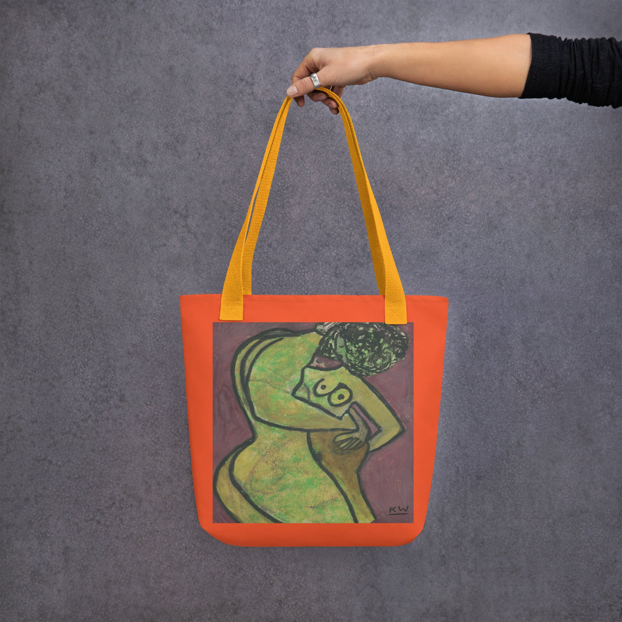 KW Gallery Signature Tote Bag 38 – Elevate Your Style! 👜 - Winter Sunshine Marketplace