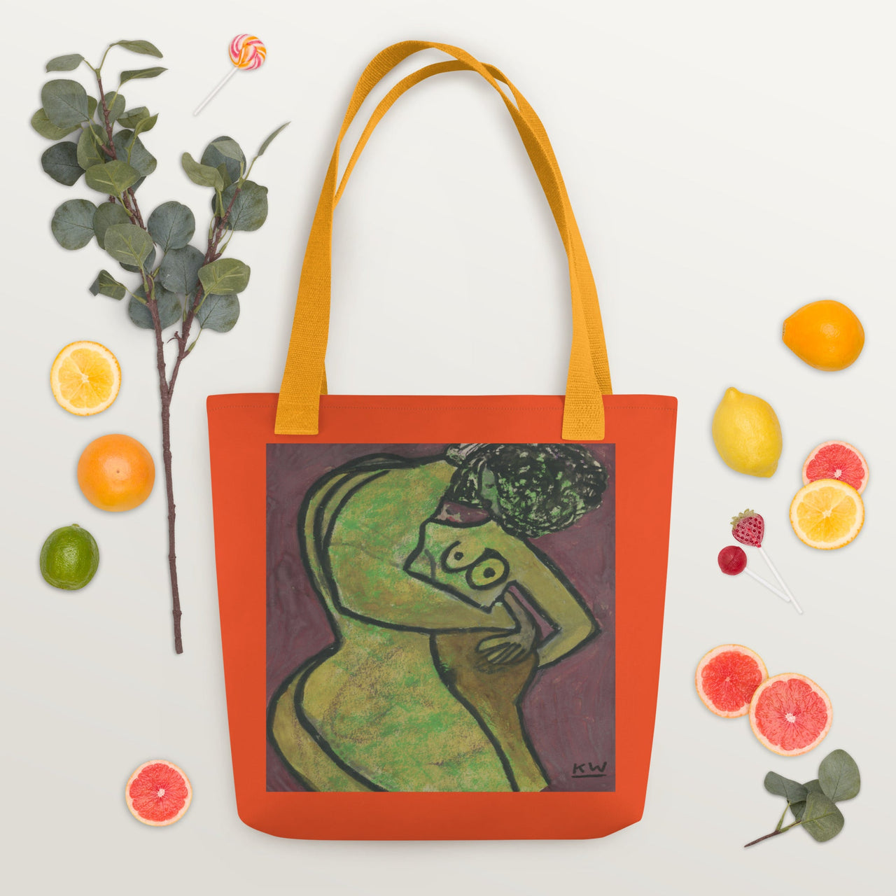 KW Gallery Signature Tote Bag 38 – Elevate Your Style! 👜 - Winter Sunshine Marketplace