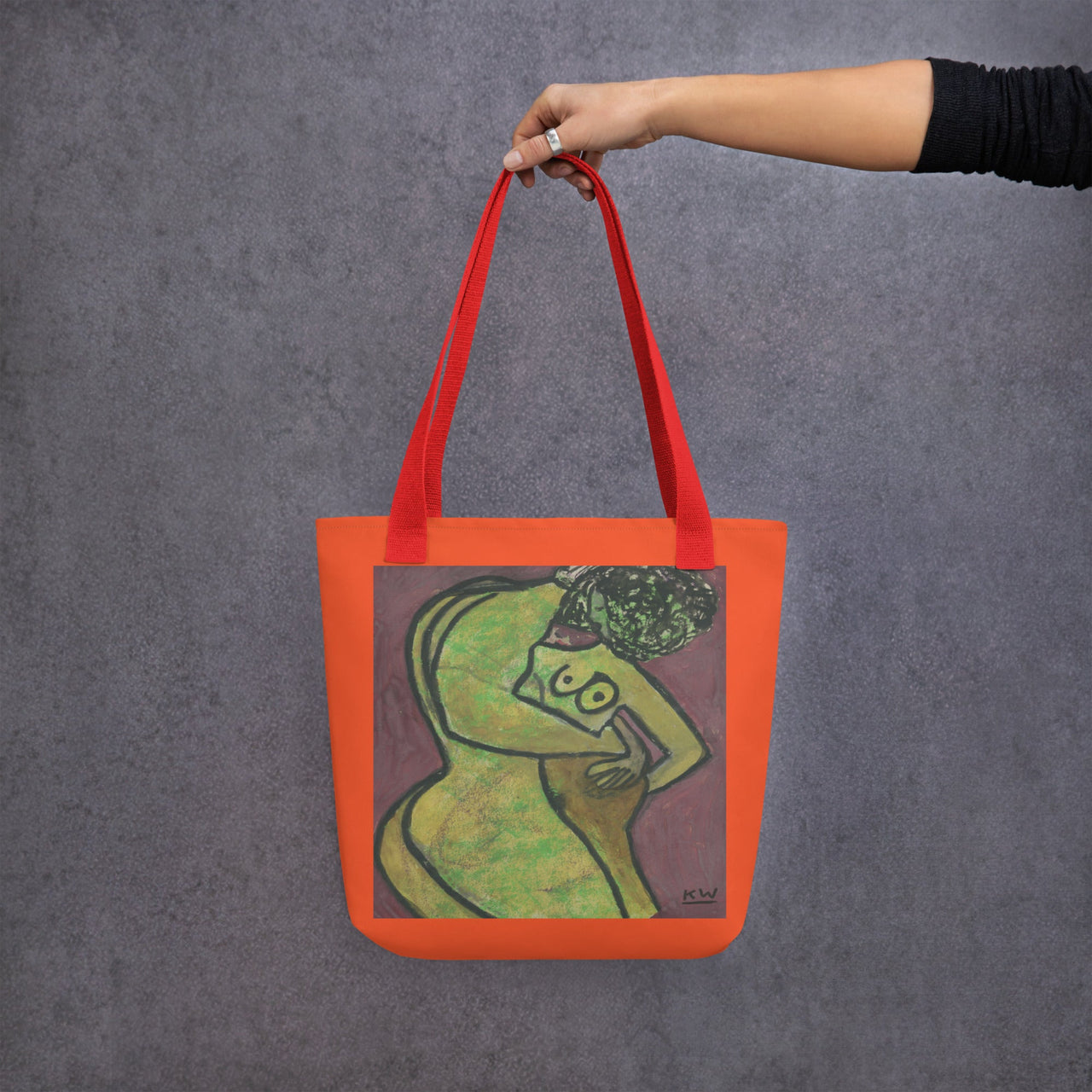KW Gallery Signature Tote Bag 38 – Elevate Your Style! 👜 - Winter Sunshine Marketplace