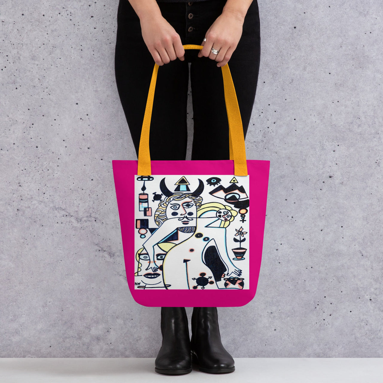 KW Gallery Signature Tote Bag 41 – Elevate Your Style! 👜 - Winter Sunshine Marketplace