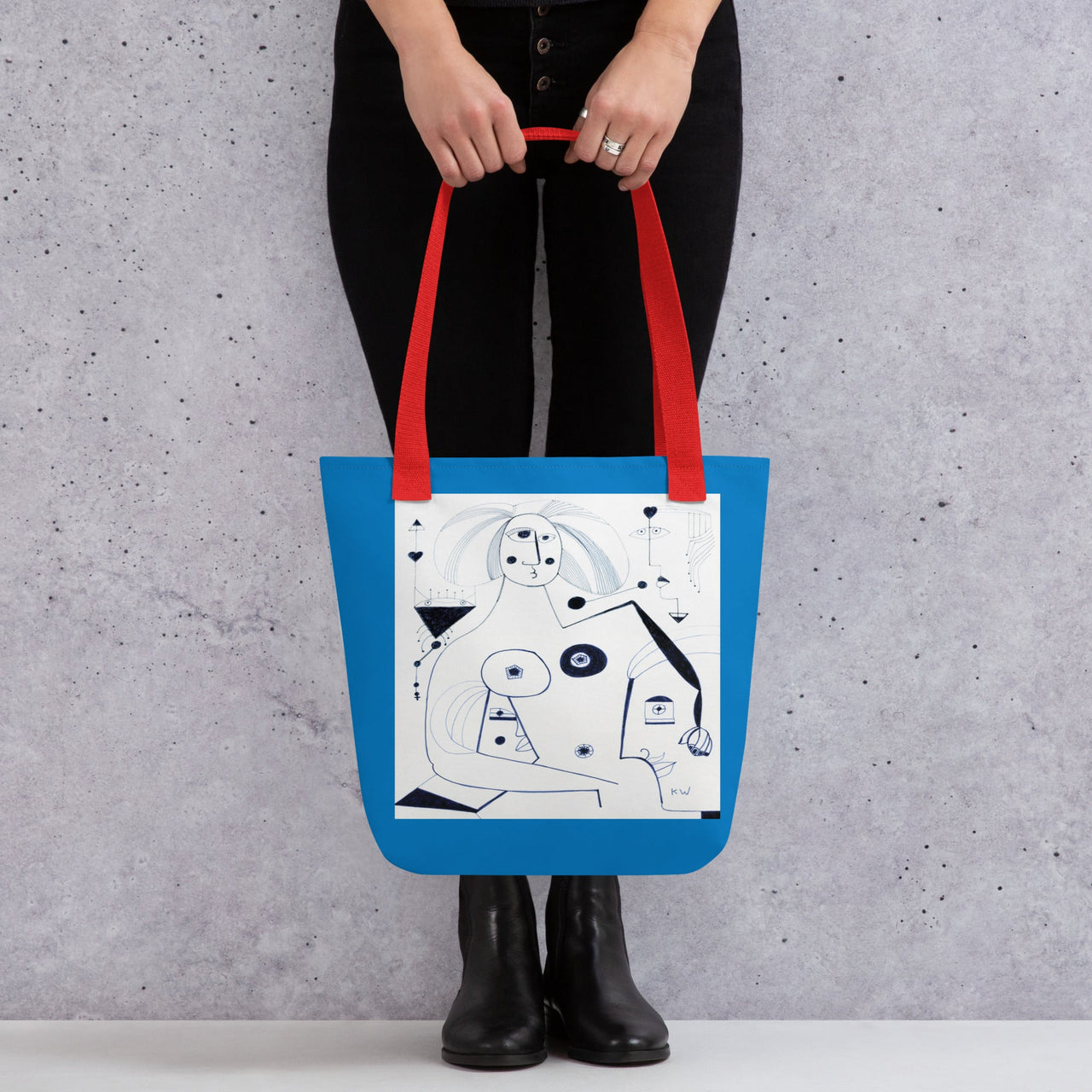 KW Gallery Signature Tote Bag 42 – Elevate Your Style! 👜 - Winter Sunshine Marketplace