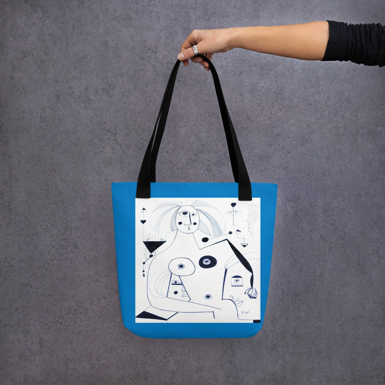 KW Gallery Signature Tote Bag 42 – Elevate Your Style! 👜 - Winter Sunshine Marketplace