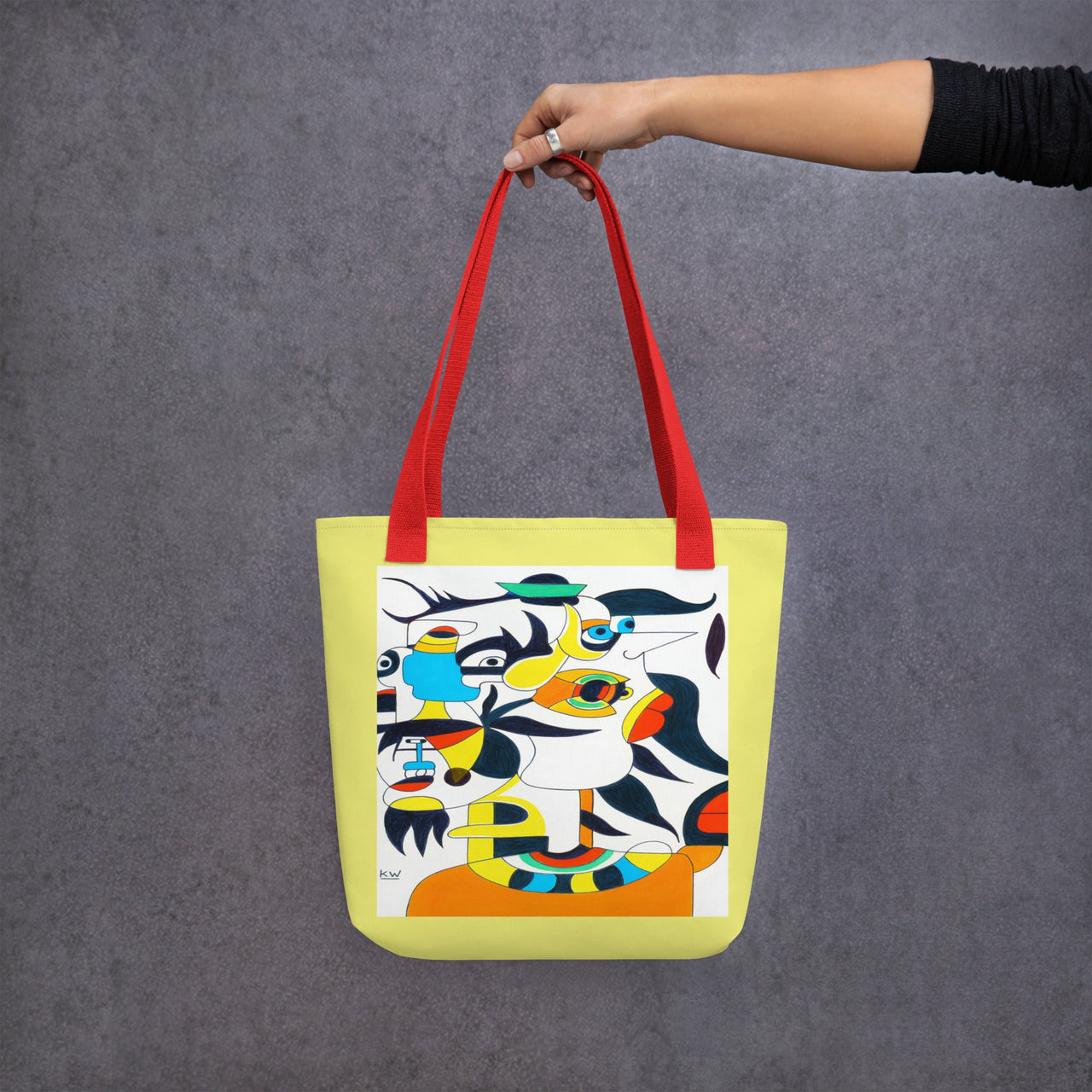 KW Gallery Signature Tote Bag 43 – Elevate Your Style! 👜 - Winter Sunshine Marketplace