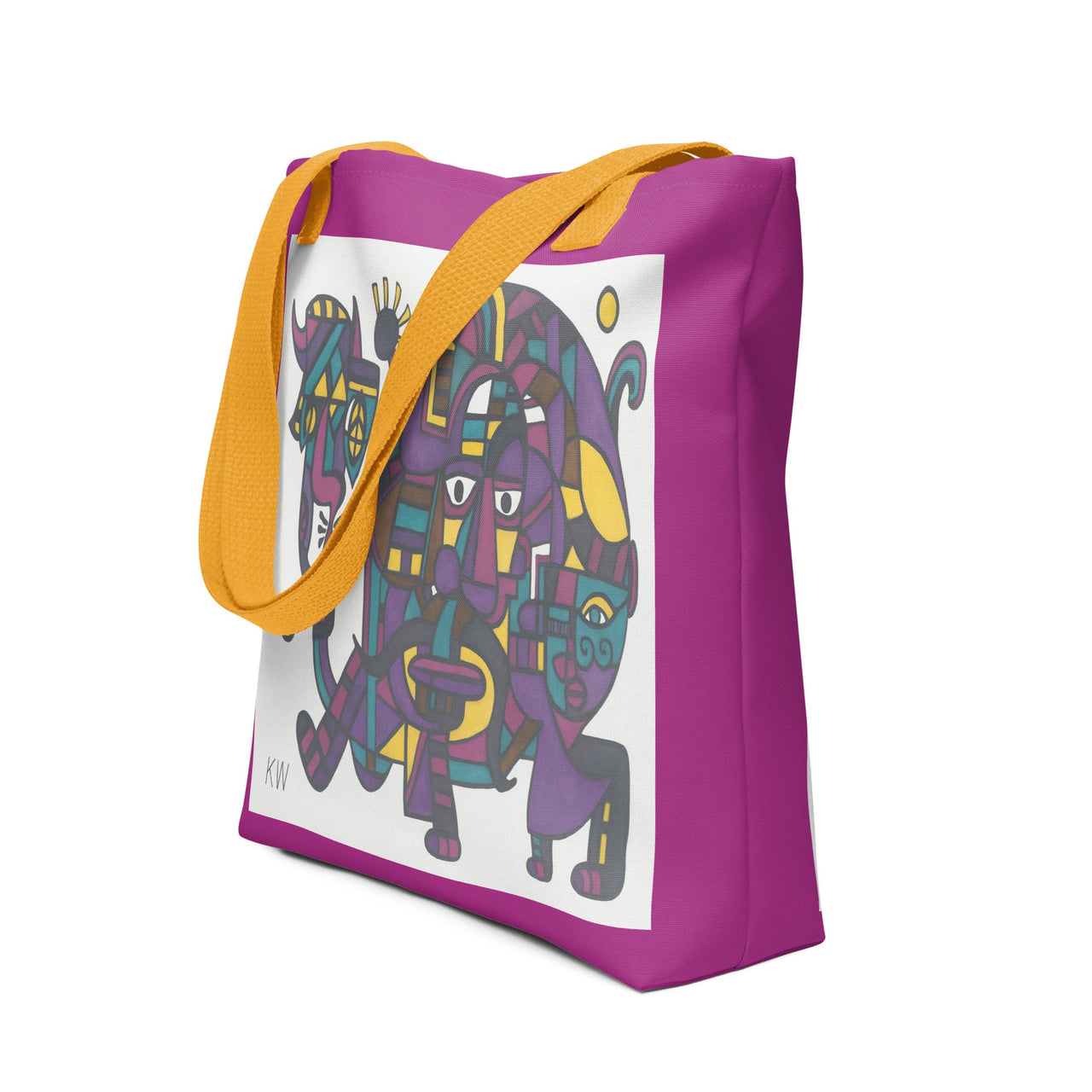 KW Gallery Signature Tote Bag 45 – Elevate Your Style! 👜 - Winter Sunshine Marketplace