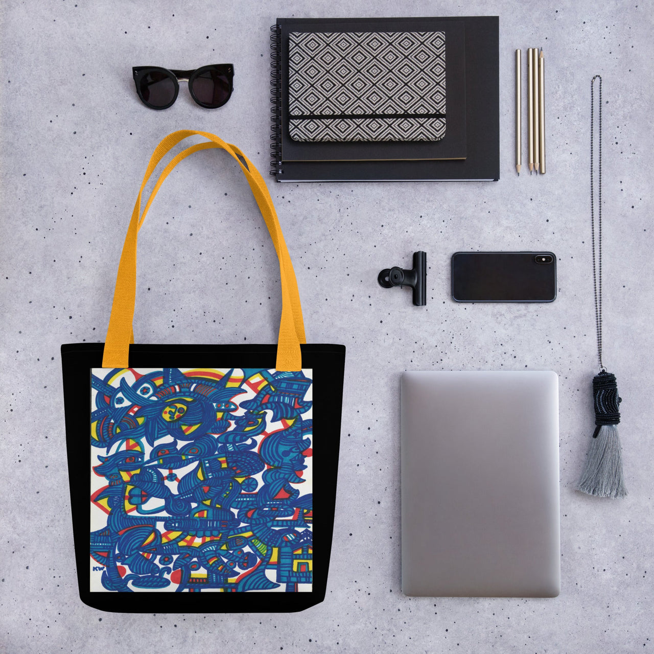 KW Gallery Signature Tote Bag 5 - Elevate Your Style! 👜 - Winter Sunshine Marketplace