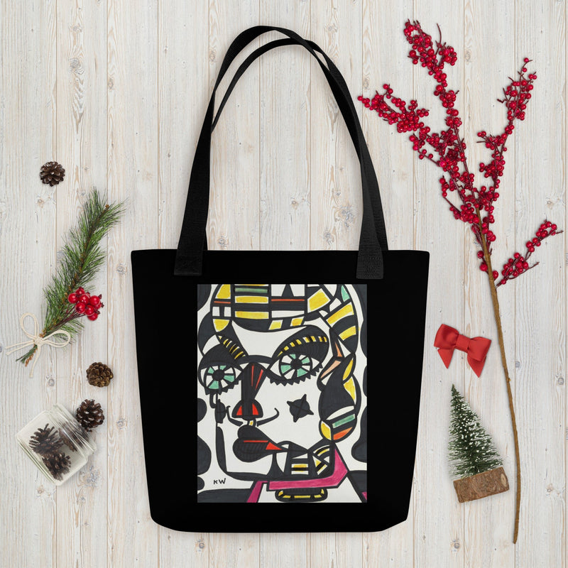 KW Gallery Signature Tote Bag 7 Black – Elevate Your Style! 👜 - Winter Sunshine Marketplace