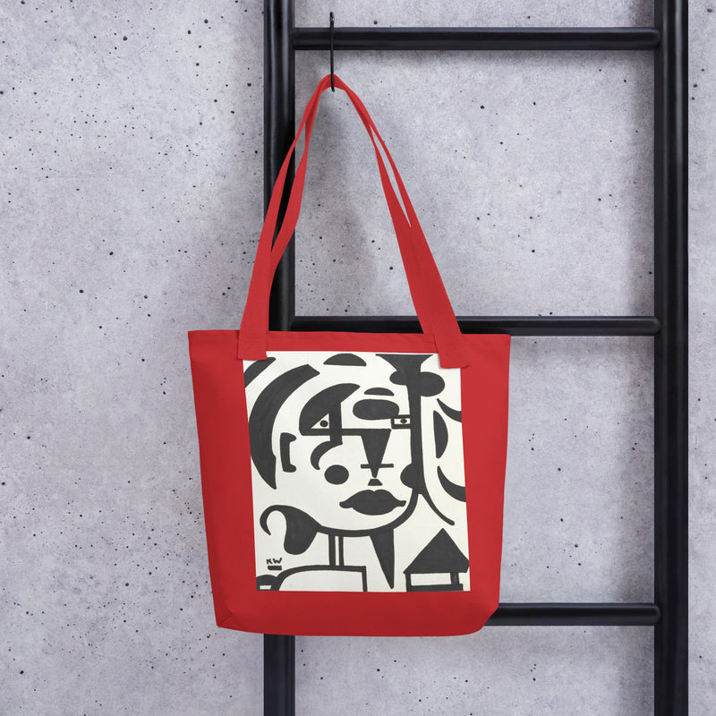 KW Gallery Signature Tote Bag 9 Red – Elevate Your Style! 👜 - Winter Sunshine Marketplace