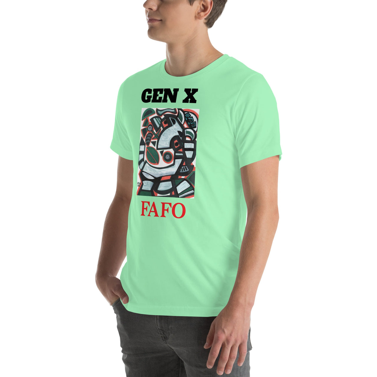 KW Gallery Wearable Art Tee 1 FAFO - Winter Sunshine Marketplace