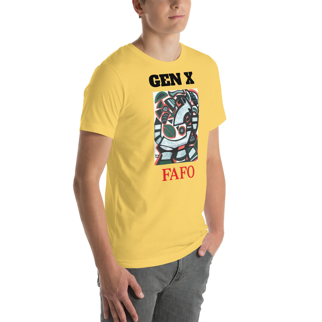 KW Gallery Wearable Art Tee 1 FAFO - Winter Sunshine Marketplace