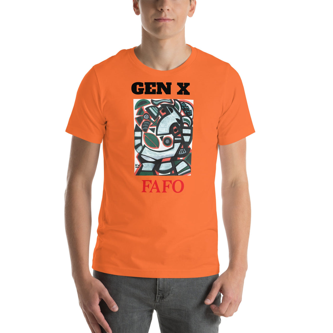 KW Gallery Wearable Art Tee 1 FAFO - Winter Sunshine Marketplace