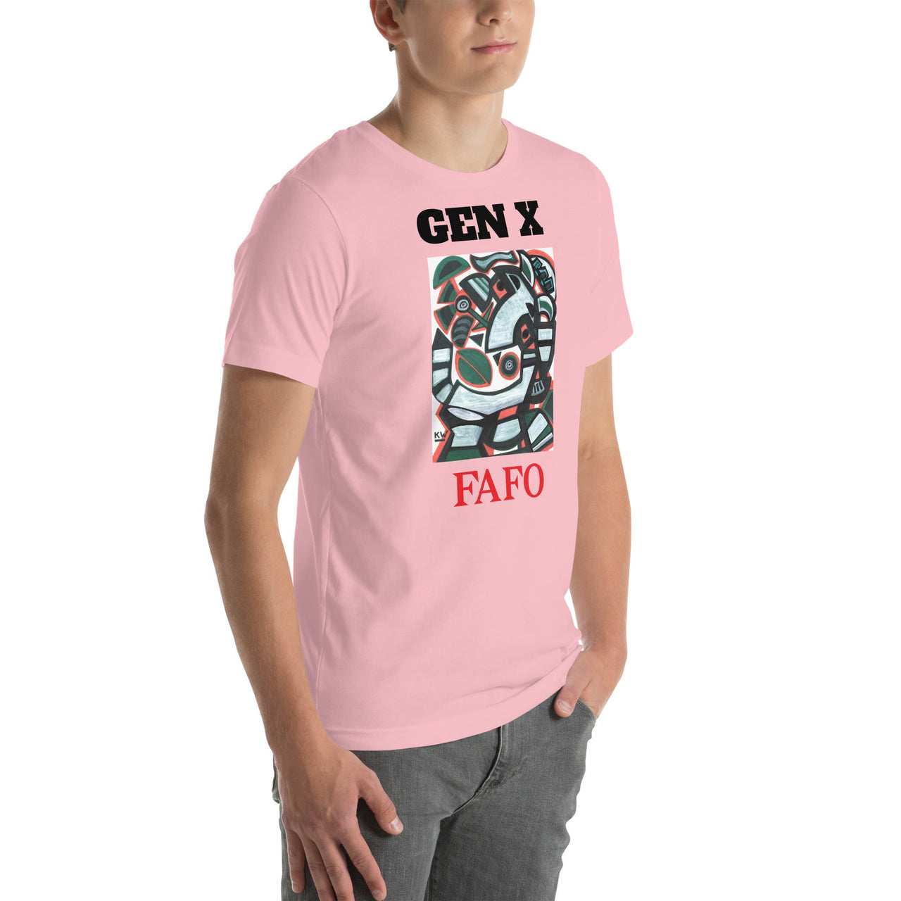 KW Gallery Wearable Art Tee 1 FAFO - Winter Sunshine Marketplace