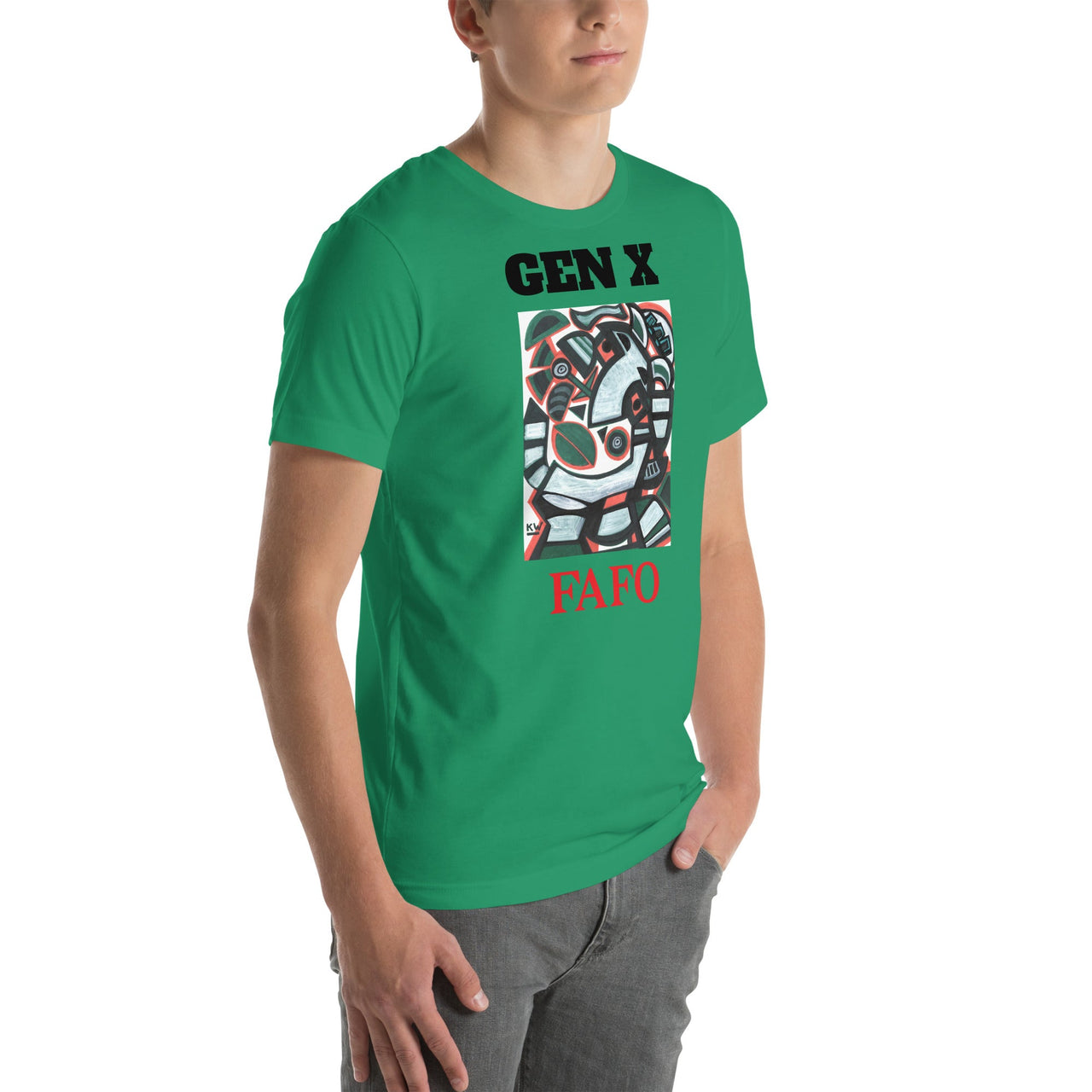 KW Gallery Wearable Art Tee 1 FAFO - Winter Sunshine Marketplace