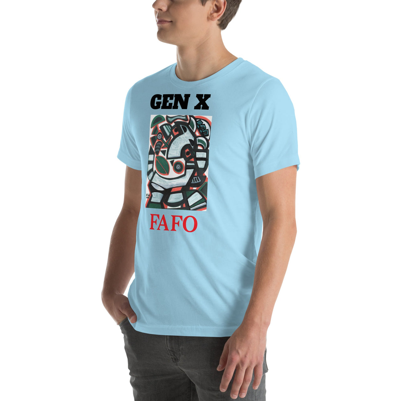 KW Gallery Wearable Art Tee 1 FAFO - Winter Sunshine Marketplace