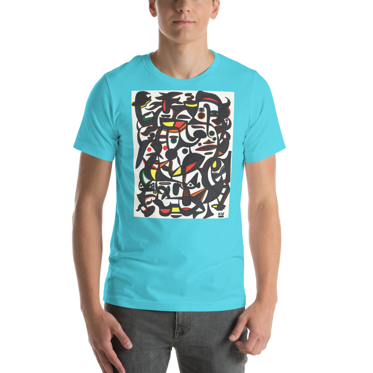 KW Gallery Wearable Art Tee 10 - Winter Sunshine Marketplace