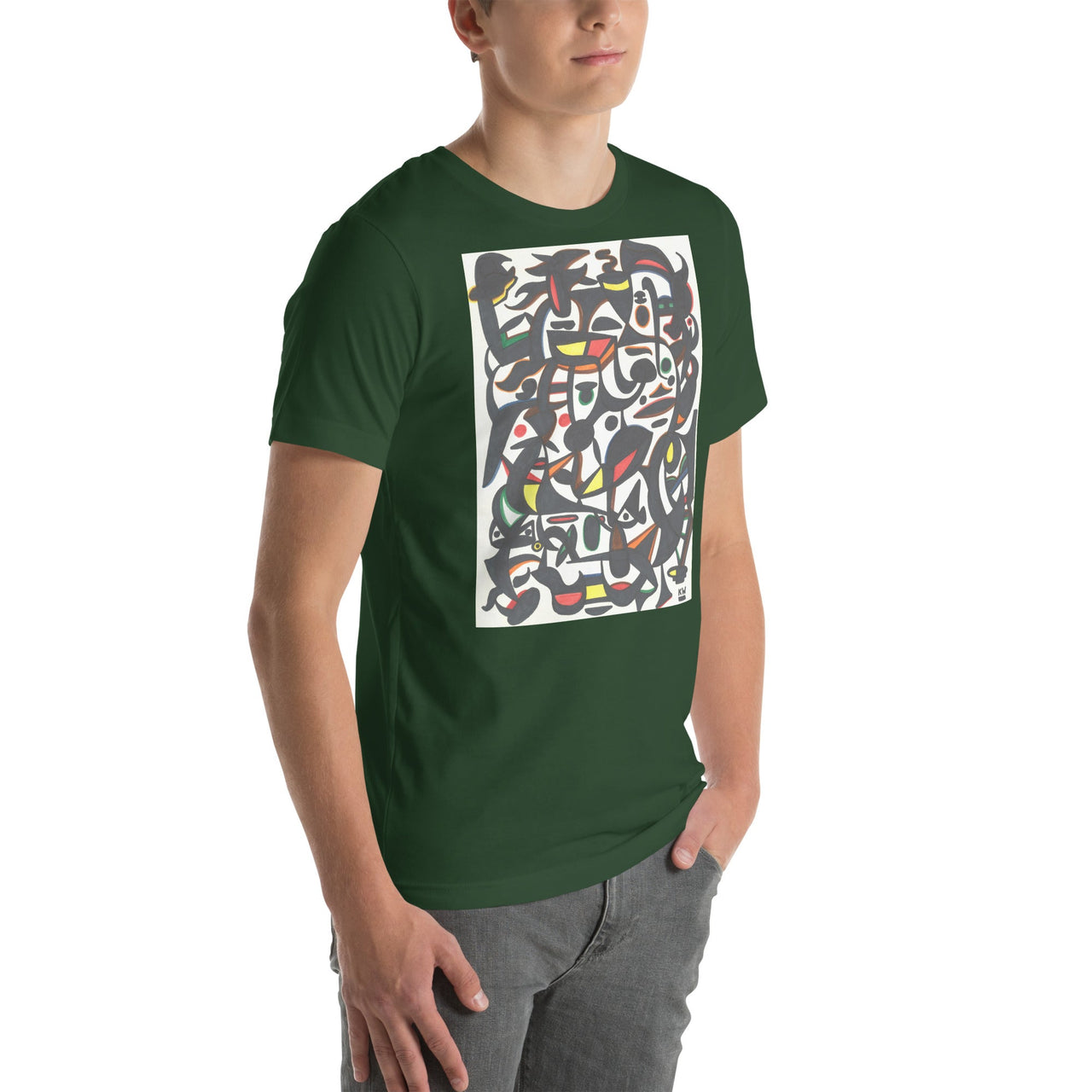 KW Gallery Wearable Art Tee 10 - Winter Sunshine Marketplace