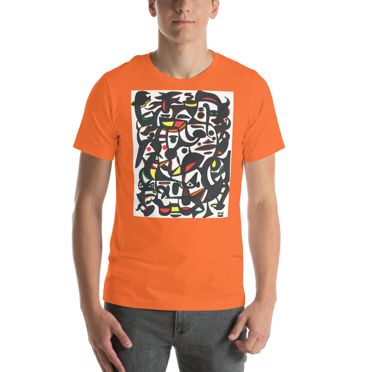 KW Gallery Wearable Art Tee 10 - Winter Sunshine Marketplace