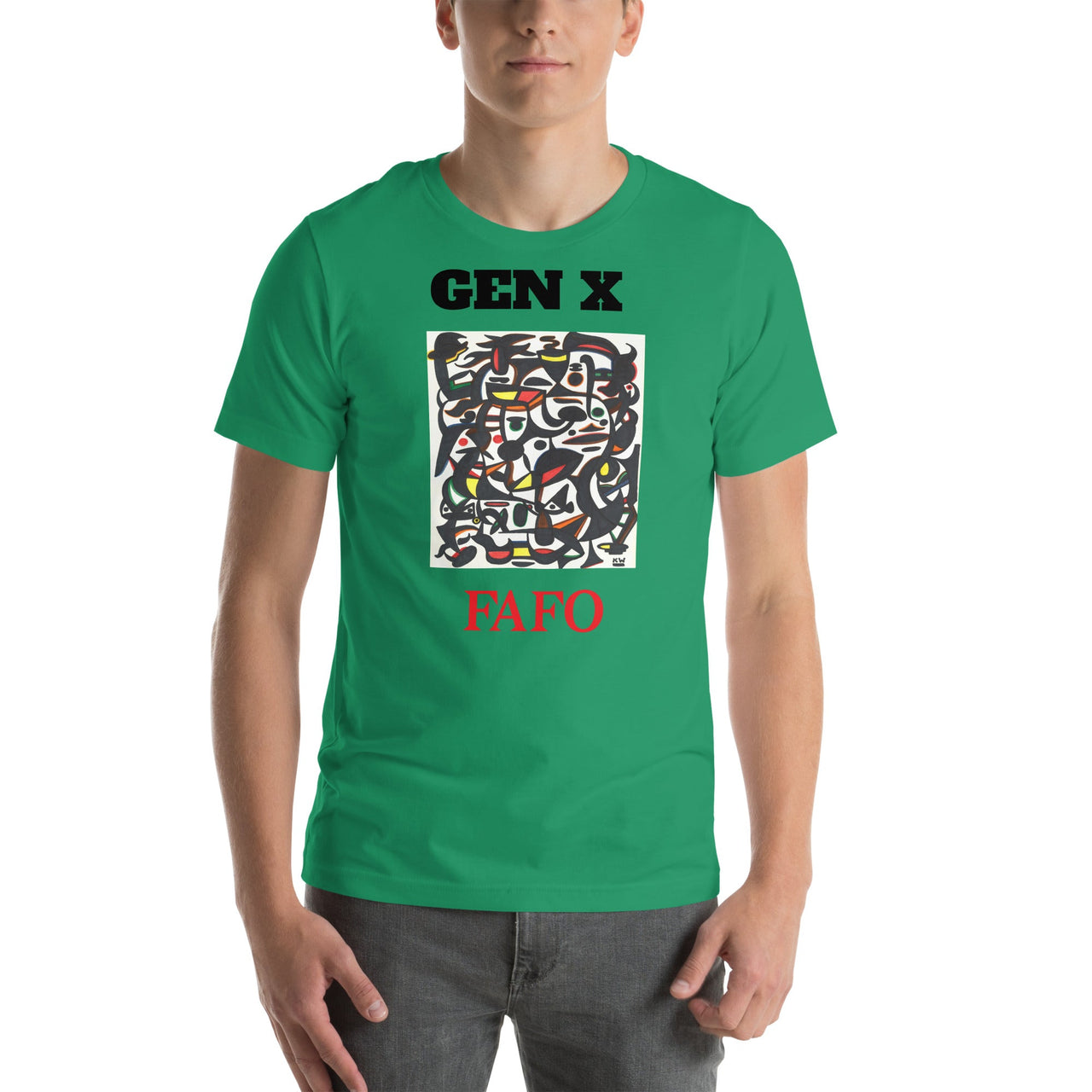 KW Gallery Wearable Art Tee 10 FAFO - Winter Sunshine Marketplace