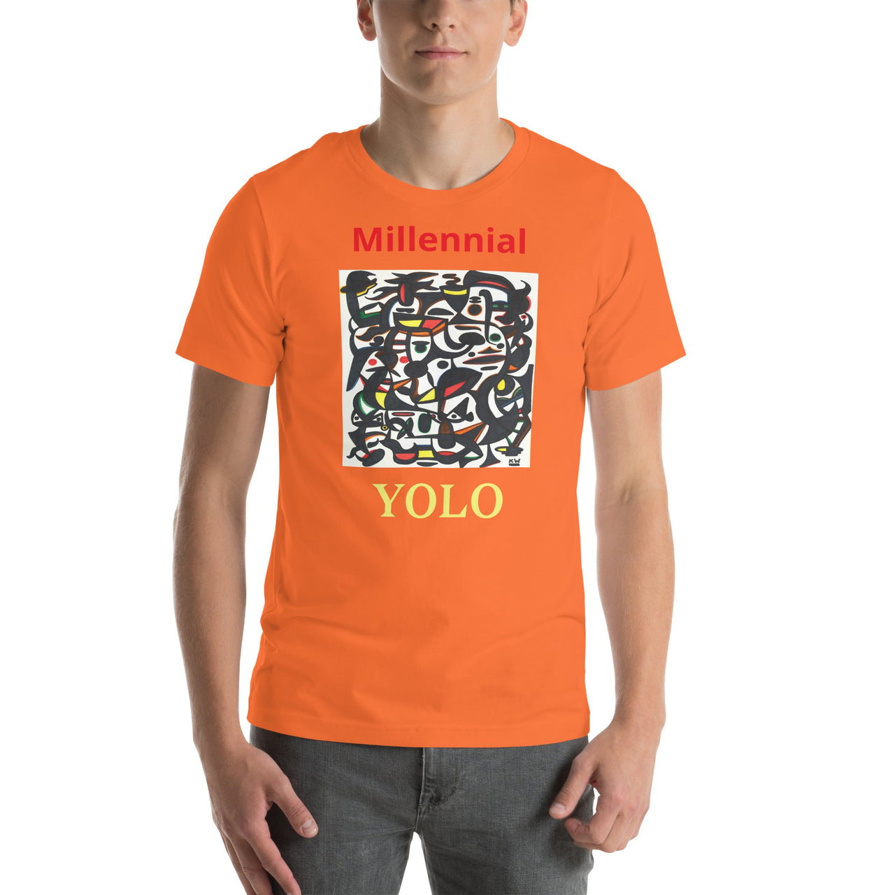 KW Gallery Wearable Art Tee 10 YOLO - Winter Sunshine Marketplace