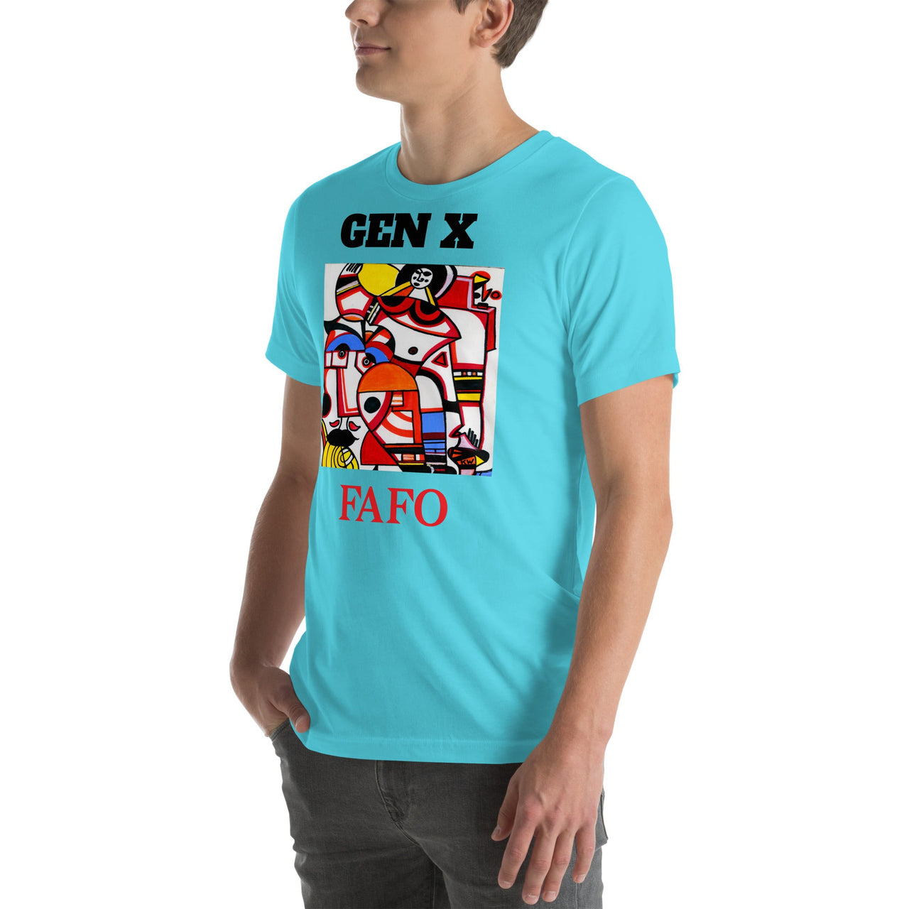 KW Gallery Wearable Art Tee 11 FAFO - Winter Sunshine Marketplace