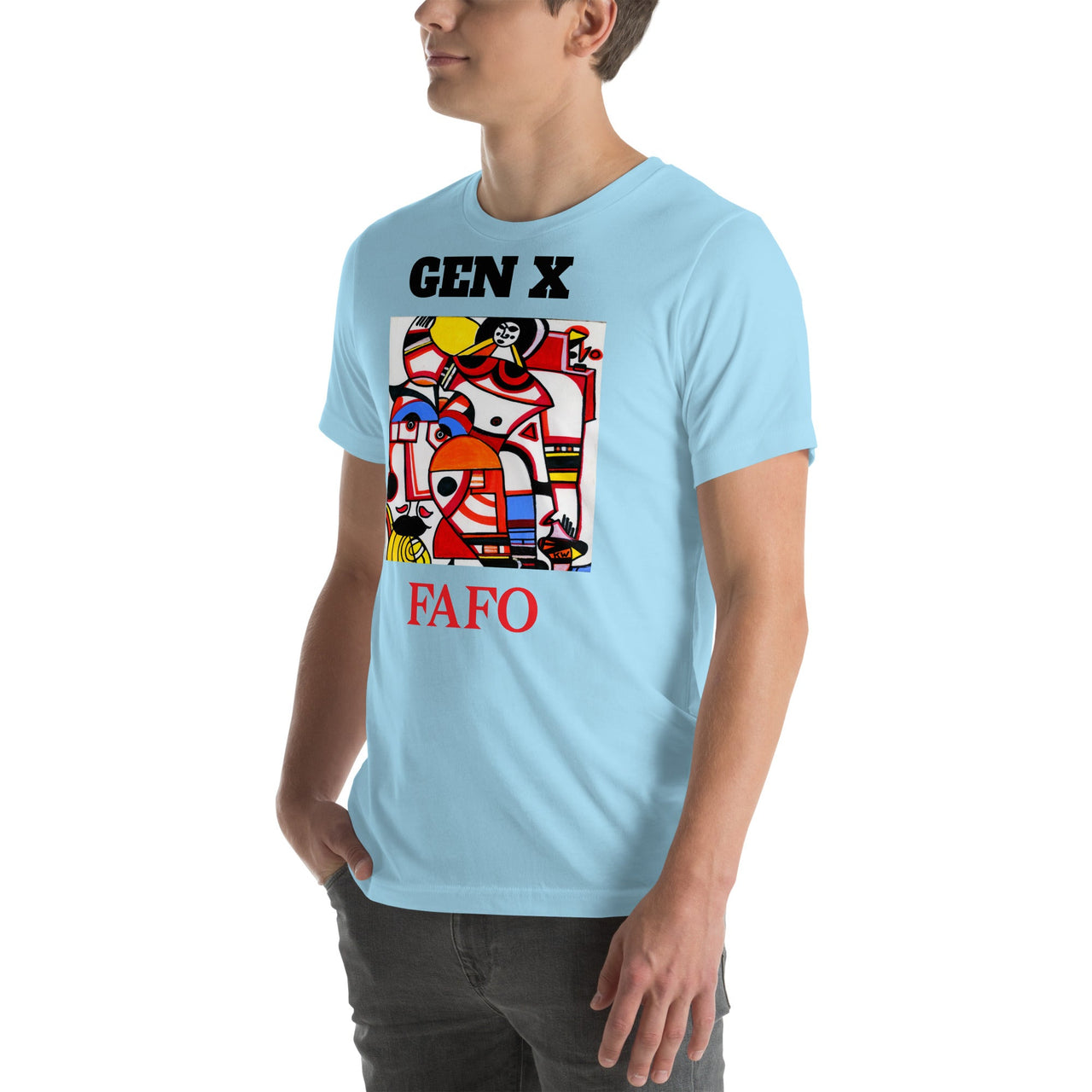 KW Gallery Wearable Art Tee 11 FAFO - Winter Sunshine Marketplace