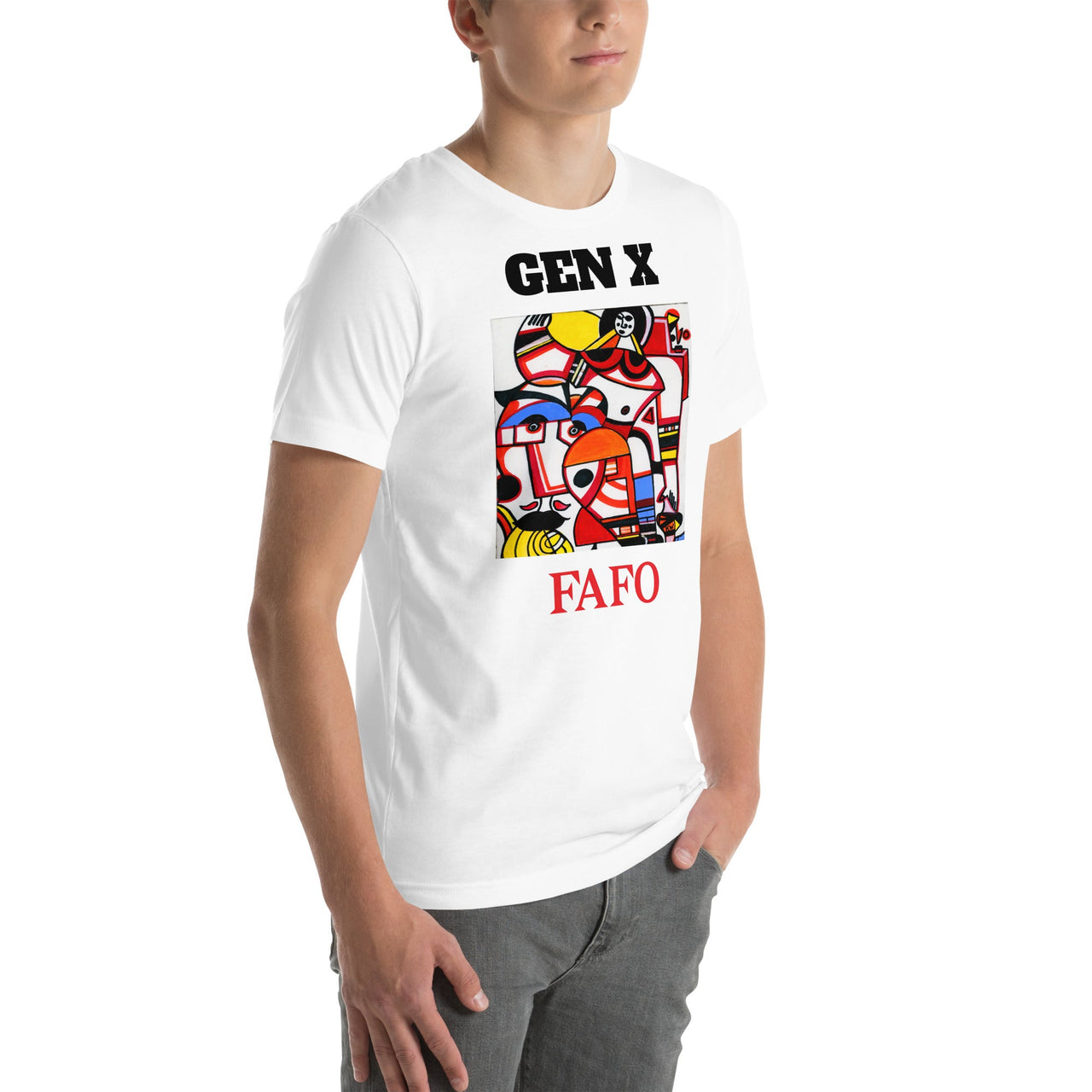 KW Gallery Wearable Art Tee 11 FAFO - Winter Sunshine Marketplace