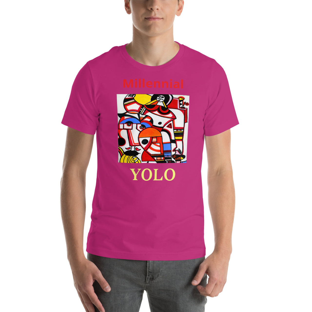 KW Gallery Wearable Art Tee 11 YOLO - Winter Sunshine Marketplace