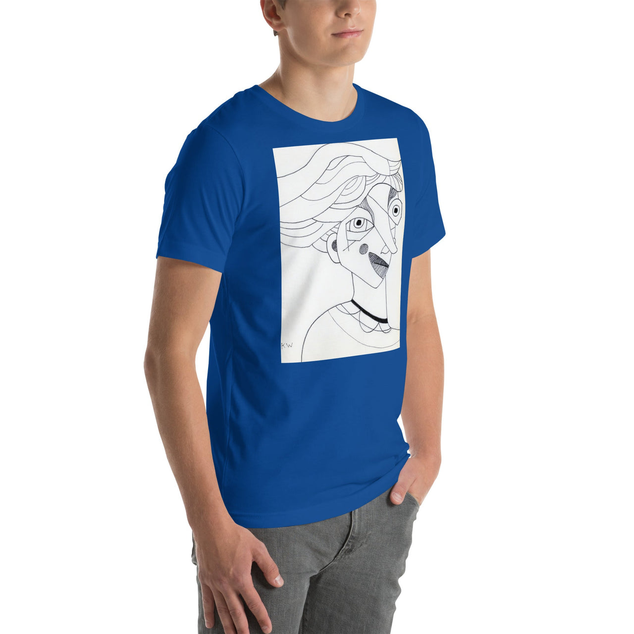 KW Gallery Wearable Art Tee 12 - Winter Sunshine Marketplace