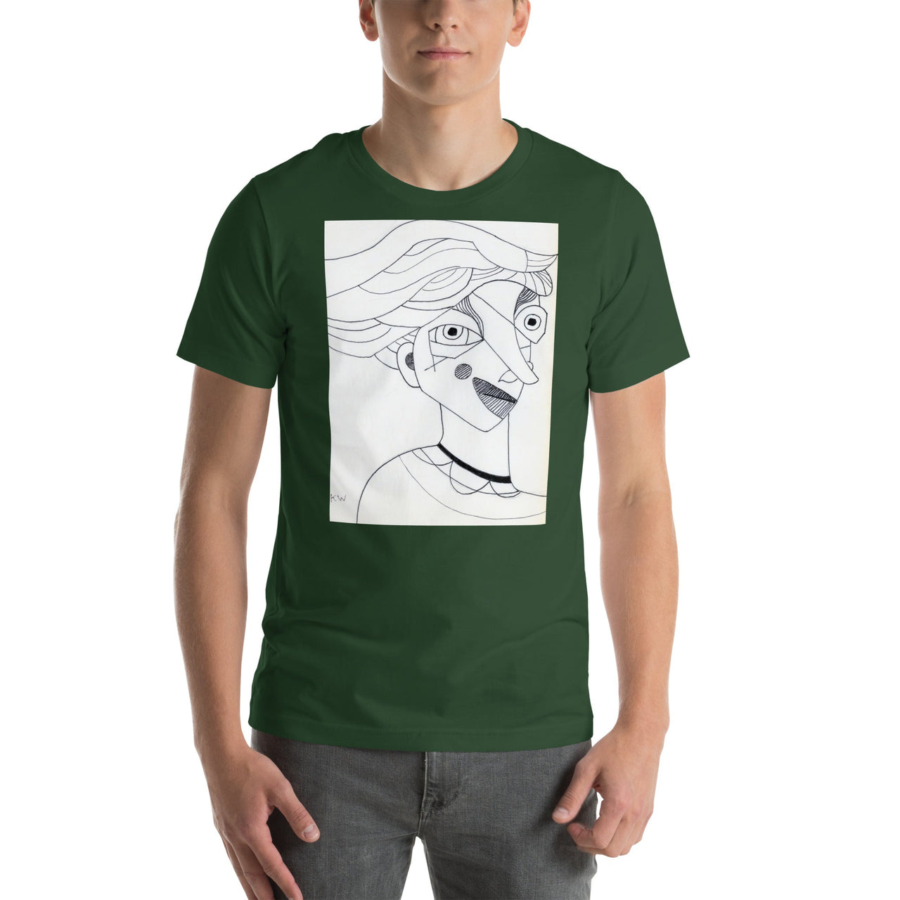 KW Gallery Wearable Art Tee 12 - Winter Sunshine Marketplace