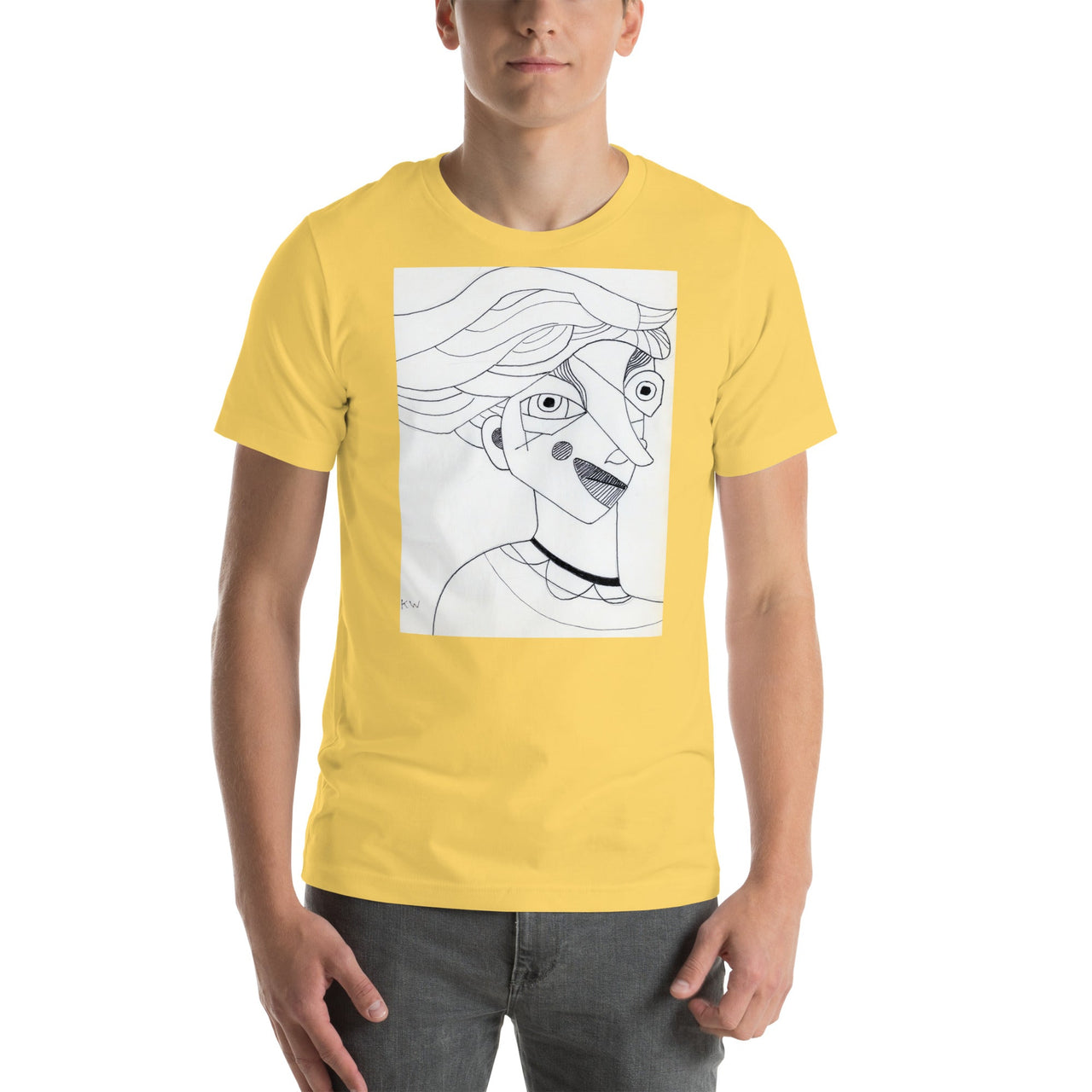 KW Gallery Wearable Art Tee 12 - Winter Sunshine Marketplace