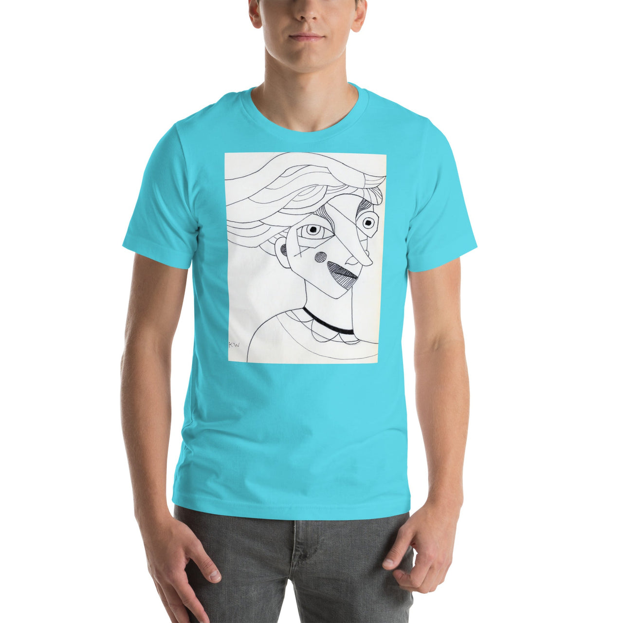 KW Gallery Wearable Art Tee 12 - Winter Sunshine Marketplace