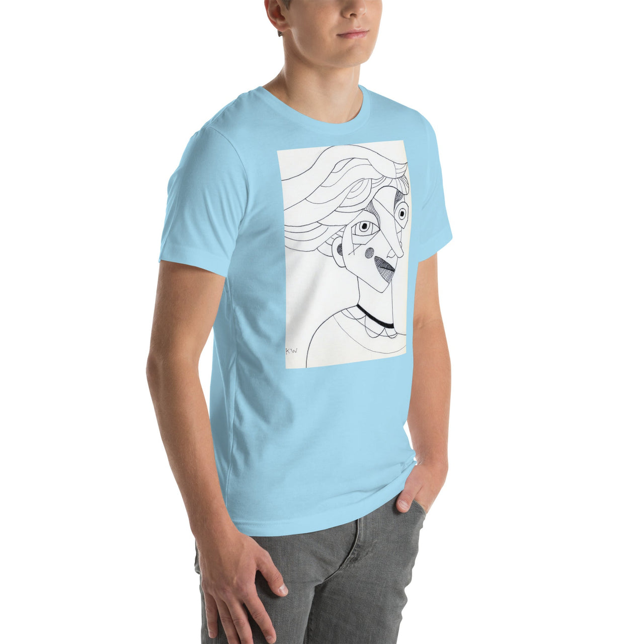 KW Gallery Wearable Art Tee 12 - Winter Sunshine Marketplace