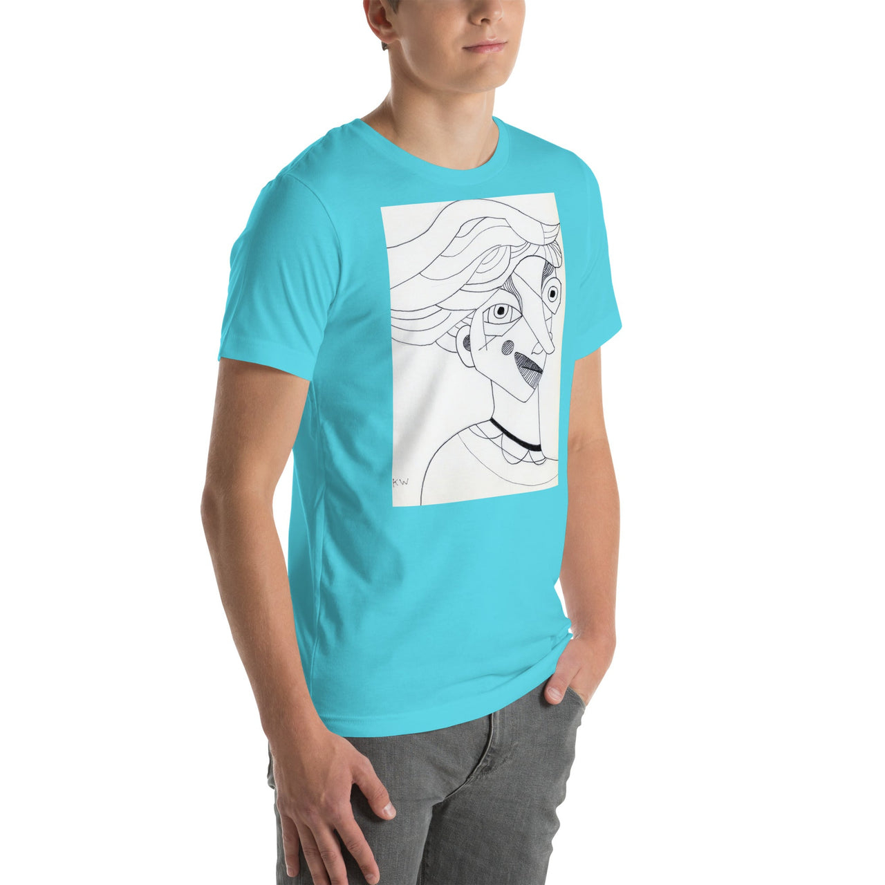 KW Gallery Wearable Art Tee 12 - Winter Sunshine Marketplace