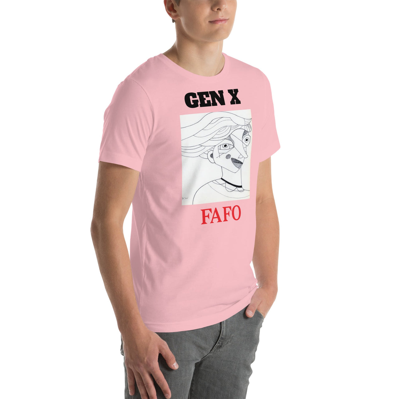 KW Gallery Wearable Art Tee 12 FAFO - Winter Sunshine Marketplace