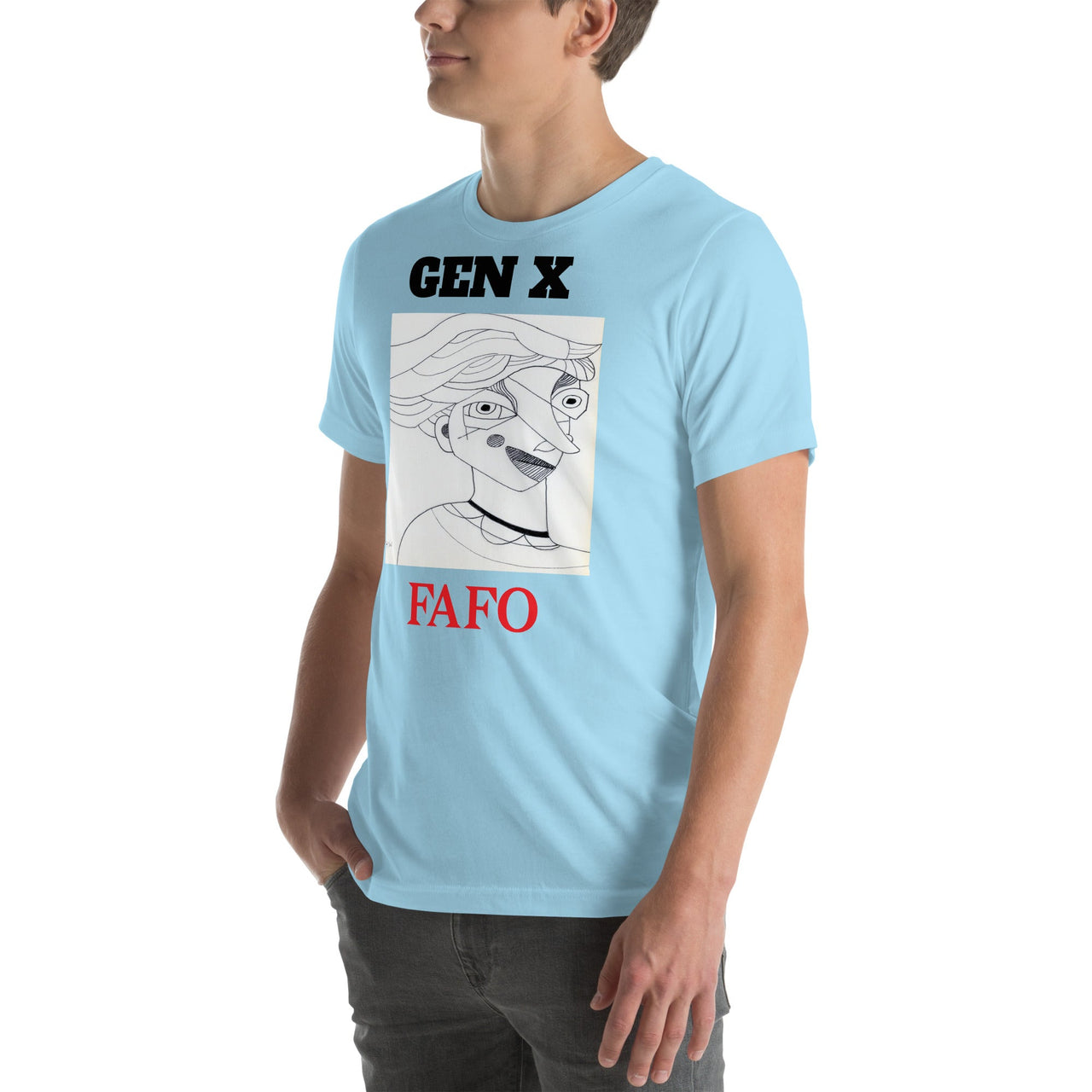 KW Gallery Wearable Art Tee 12 FAFO - Winter Sunshine Marketplace