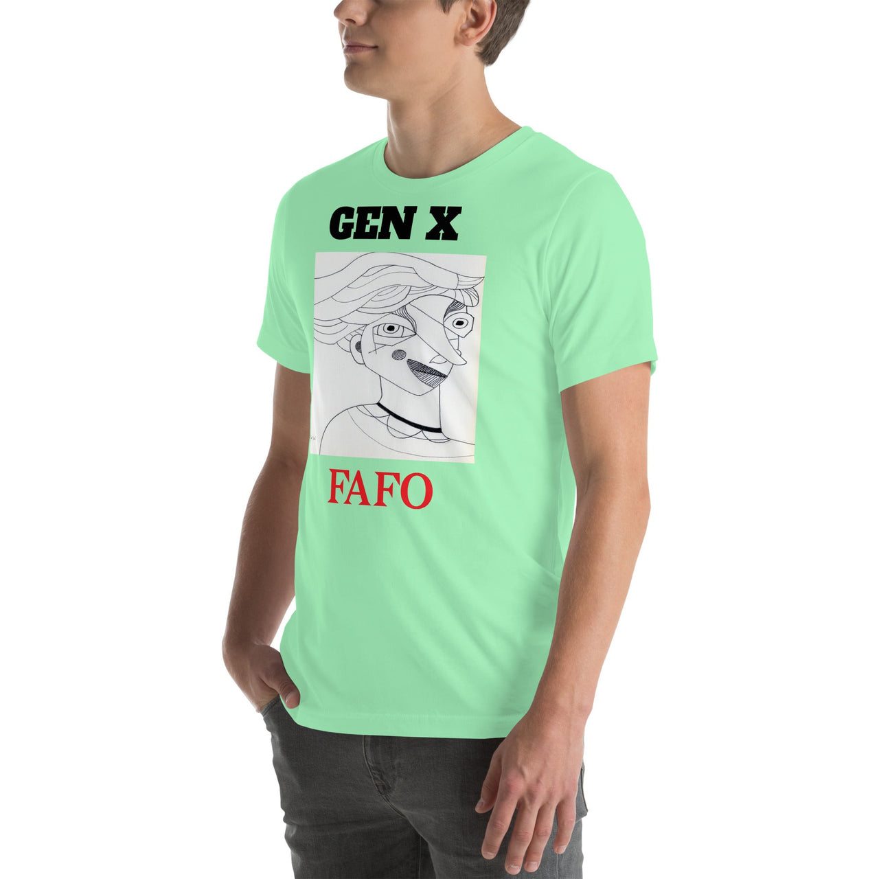 KW Gallery Wearable Art Tee 12 FAFO - Winter Sunshine Marketplace