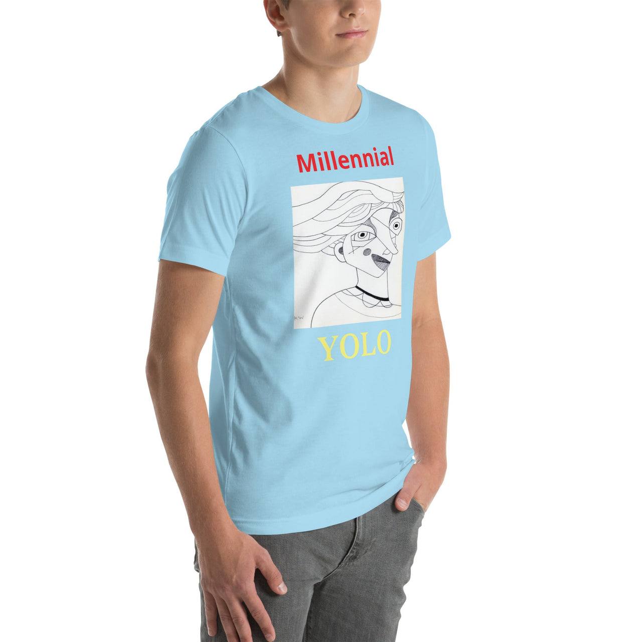 KW Gallery Wearable Art Tee 12 YOLO - Winter Sunshine Marketplace