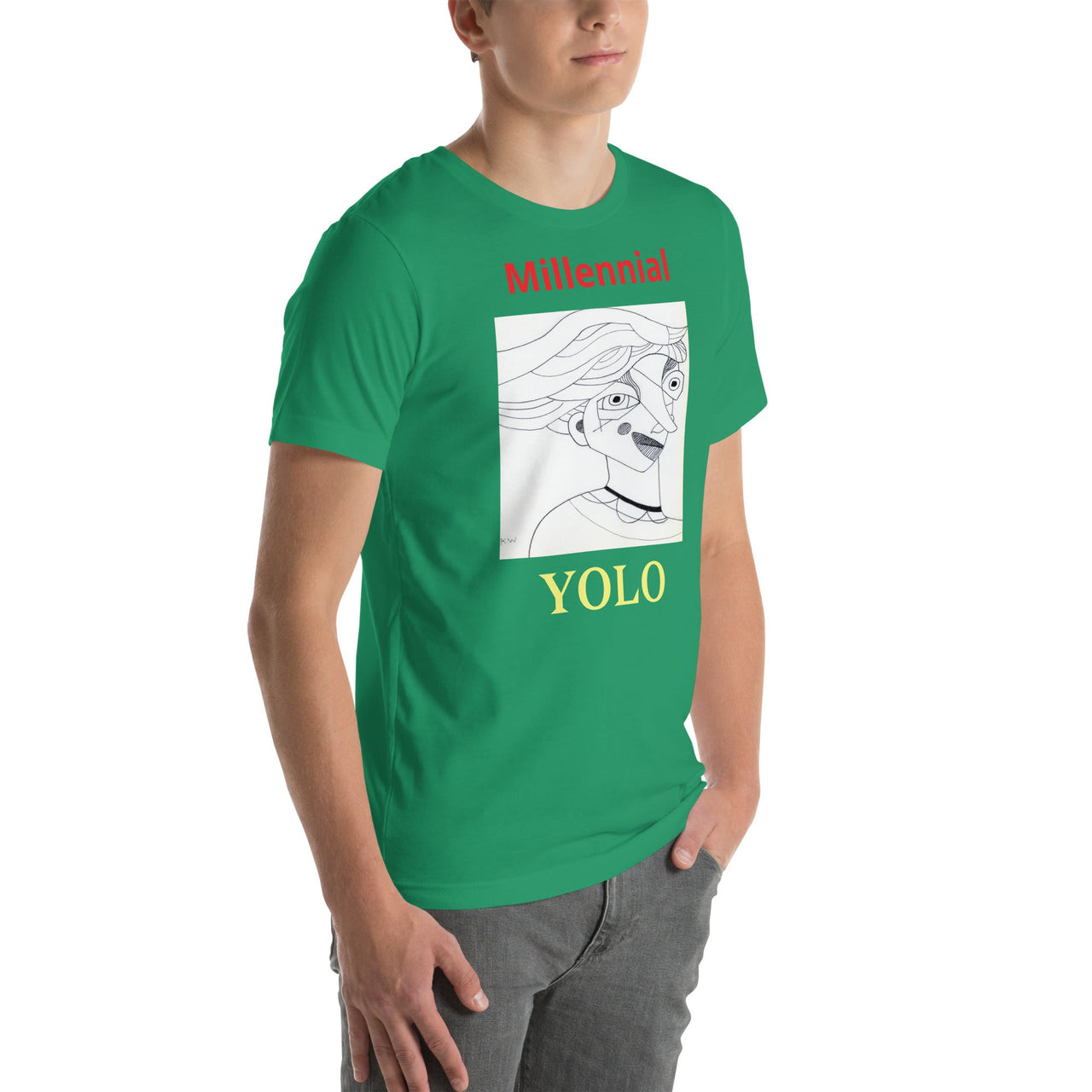 KW Gallery Wearable Art Tee 12 YOLO - Winter Sunshine Marketplace