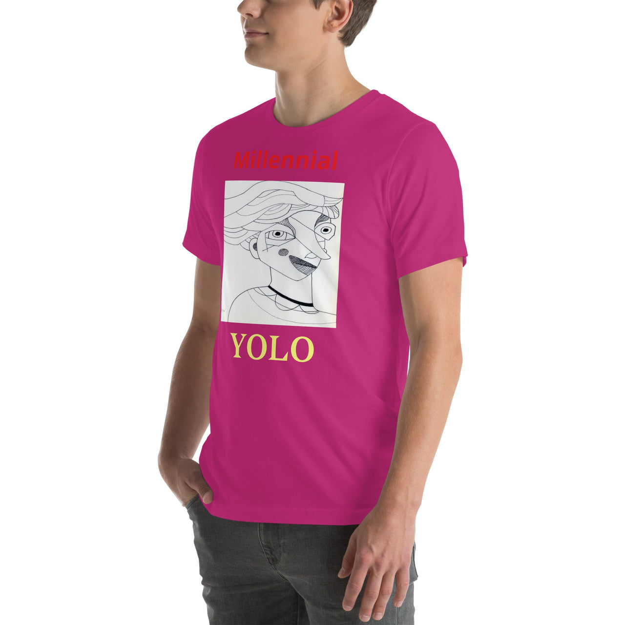 KW Gallery Wearable Art Tee 12 YOLO - Winter Sunshine Marketplace
