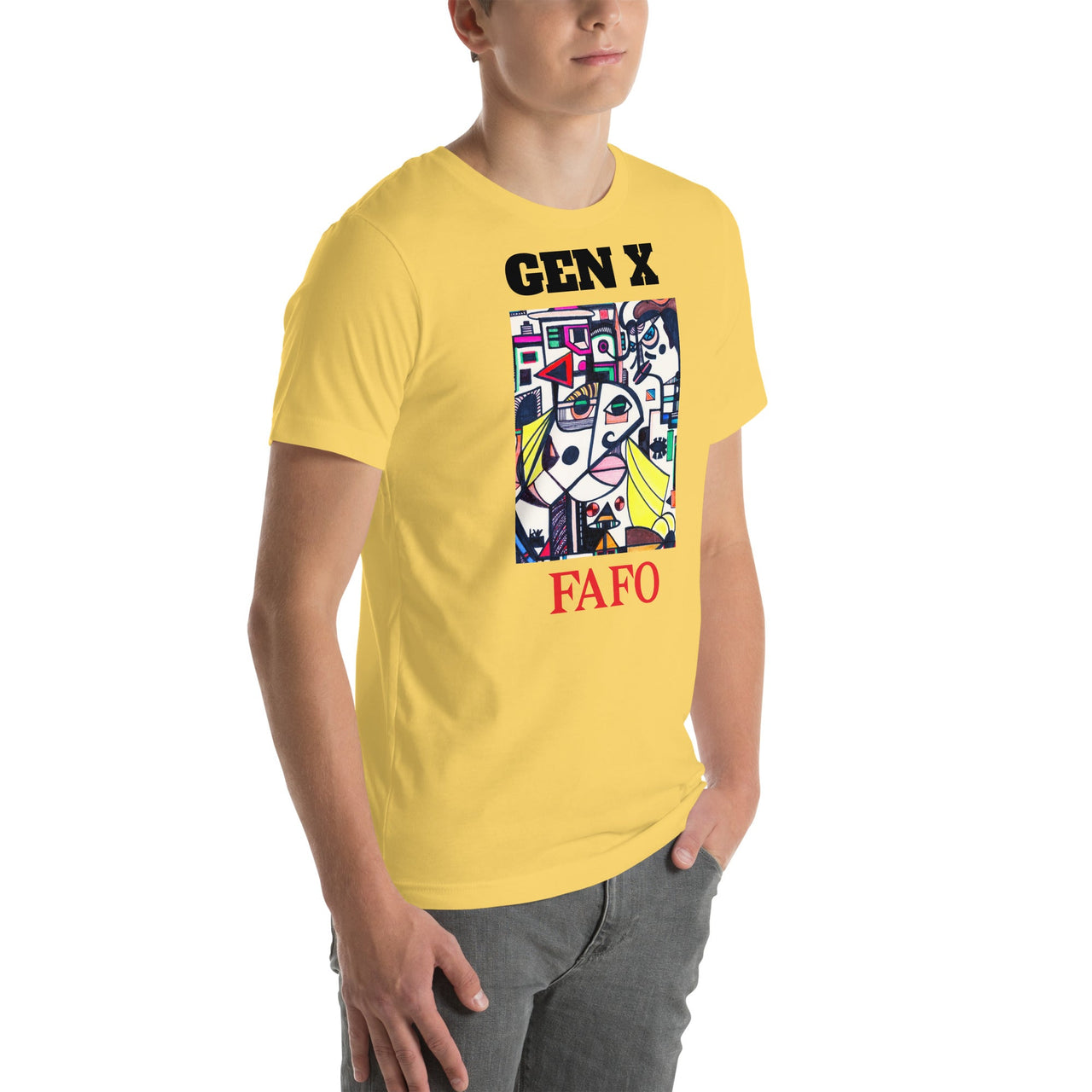 KW Gallery Wearable Art Tee 13 FAFO - Winter Sunshine Marketplace