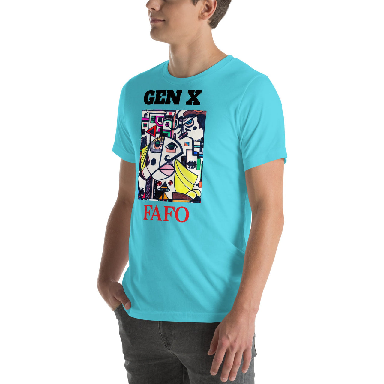 KW Gallery Wearable Art Tee 13 FAFO - Winter Sunshine Marketplace