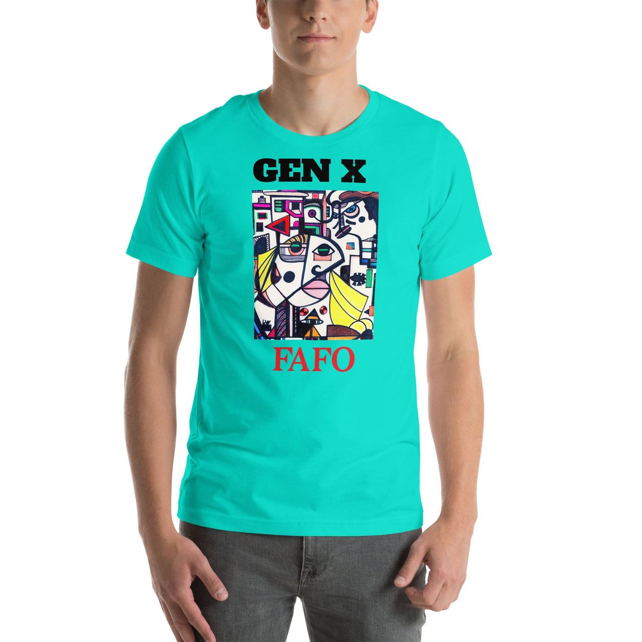 KW Gallery Wearable Art Tee 13 FAFO - Winter Sunshine Marketplace