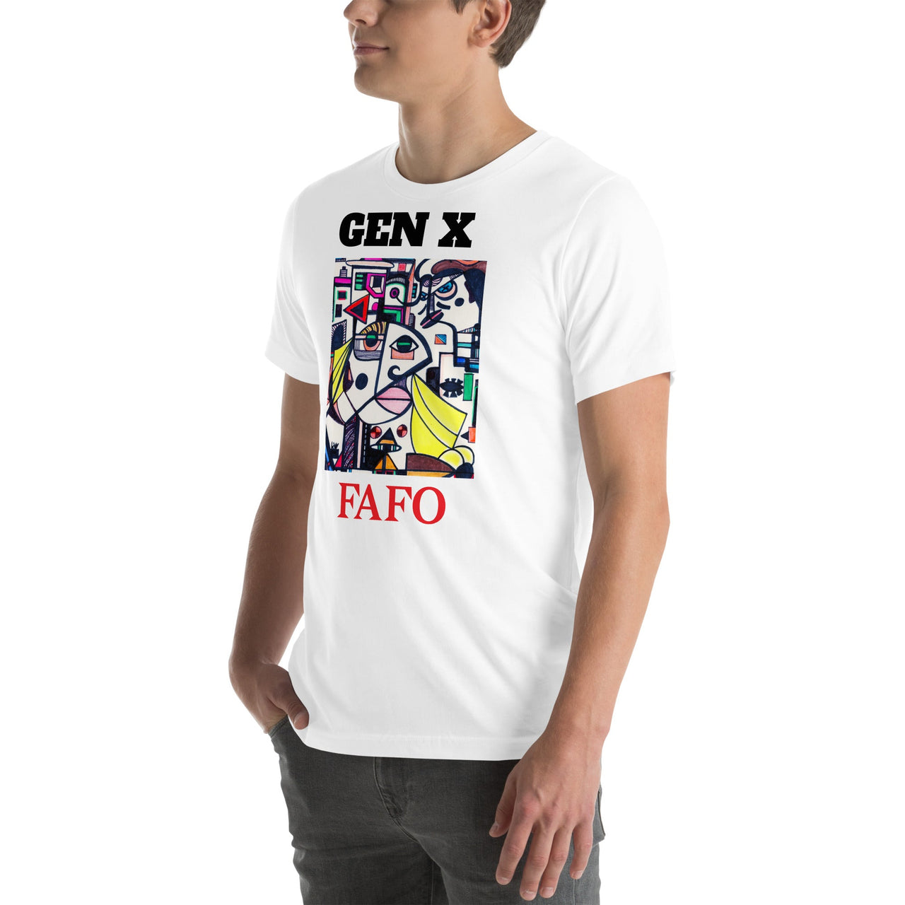 KW Gallery Wearable Art Tee 13 FAFO - Winter Sunshine Marketplace